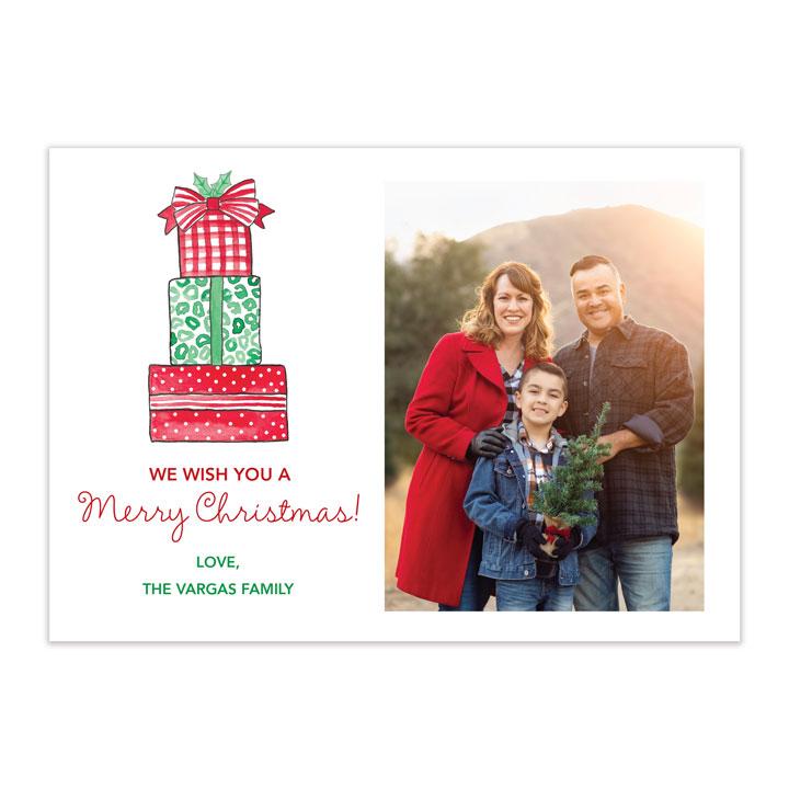 All Wrapped Up holiday card - Kelly Hughes Designs