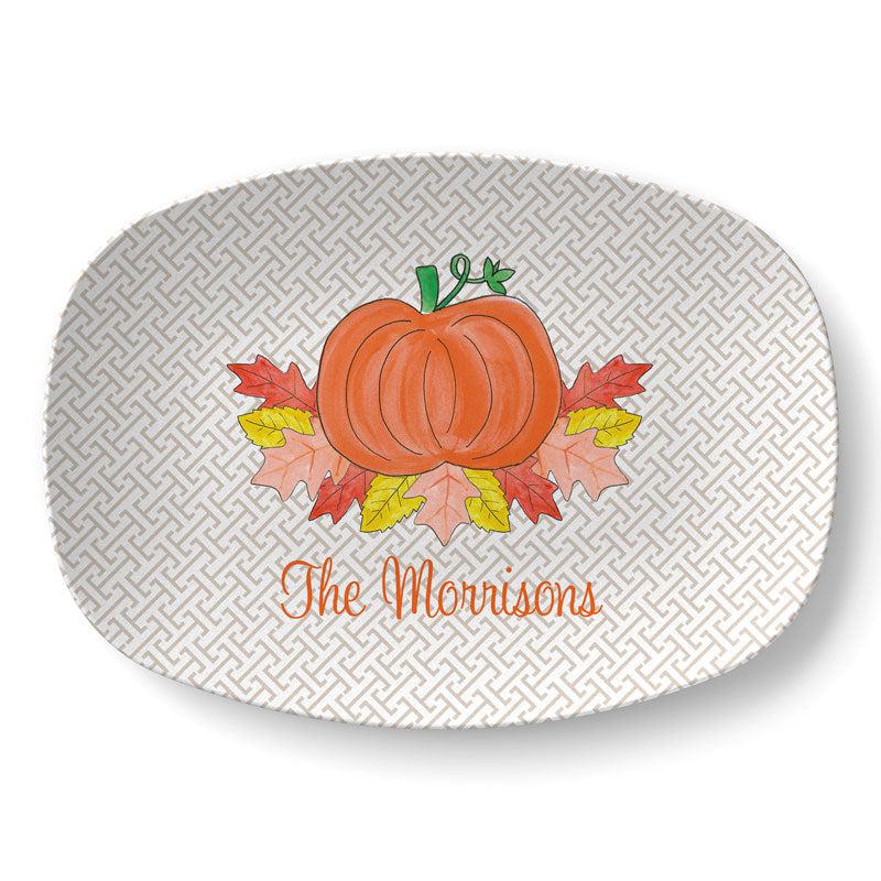 Autumn Leaves Platter - Kelly Hughes Designs