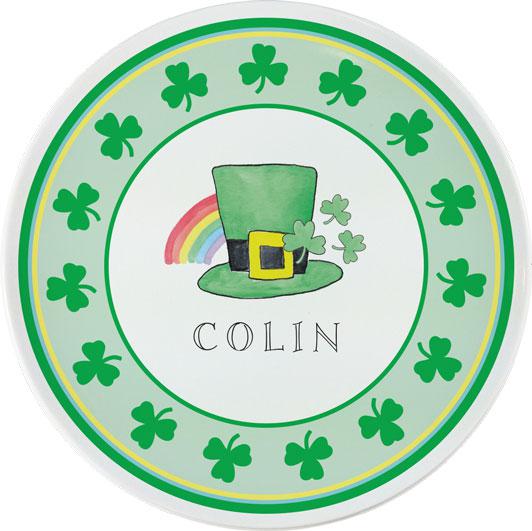 Lucky Charm Kids Plate - Kelly Hughes Designs