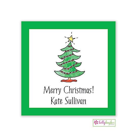 Trim the Tree enclosure card - Kelly Hughes Designs