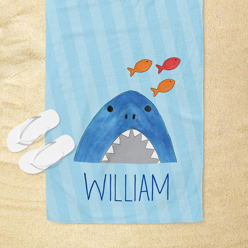 Kids Beach Towel and Tote set/Shark/Personalized Kids beach tote/Monogram beach bag/beach newest towel set/personalized bag kids/hooded towel