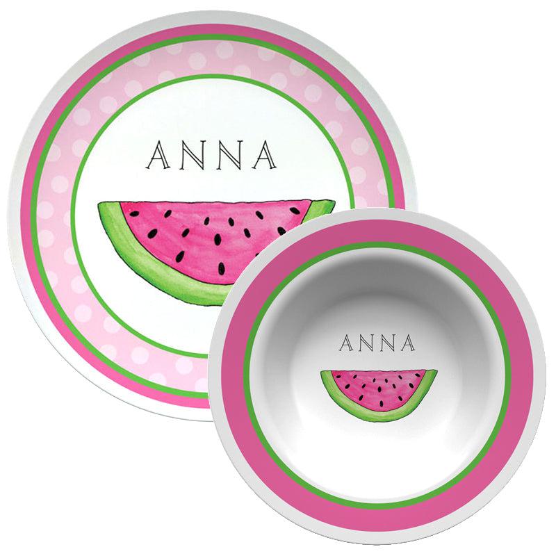 Ant Picnic Kids Dinnerware-Plate + Bowl-Kelly Hughes Designs