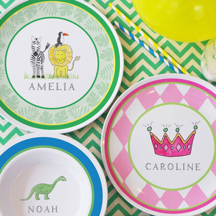 Personalized Plates for Kids
