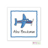 Airplane Kids Calling Card - Kelly Hughes Designs