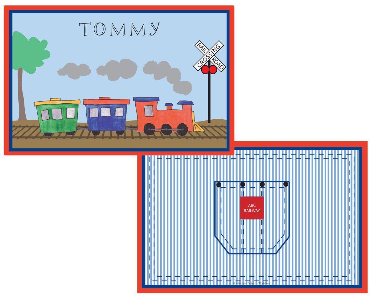 All Aboard Kids Dinnerware - Kelly Hughes Designs