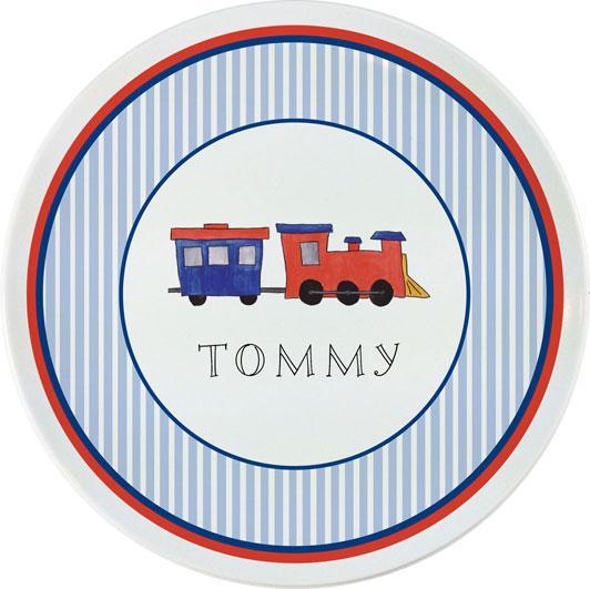 All Aboard Kids Dinnerware - Kelly Hughes Designs
