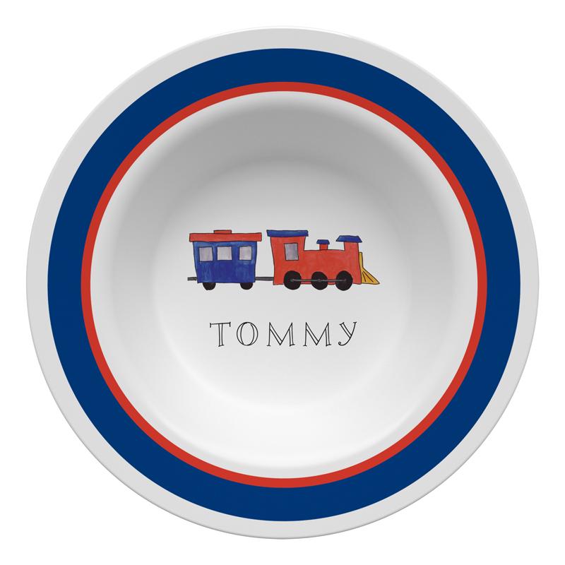 All Aboard Kids Dinnerware - Kelly Hughes Designs