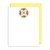 Apple Wreath Flat Note Cards - Kelly Hughes Designs