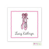 Ballerina Girl Kids Calling Card - Kelly Hughes Designs