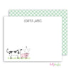 Barnyard Bunch Flat Note Cards - Kelly Hughes Designs