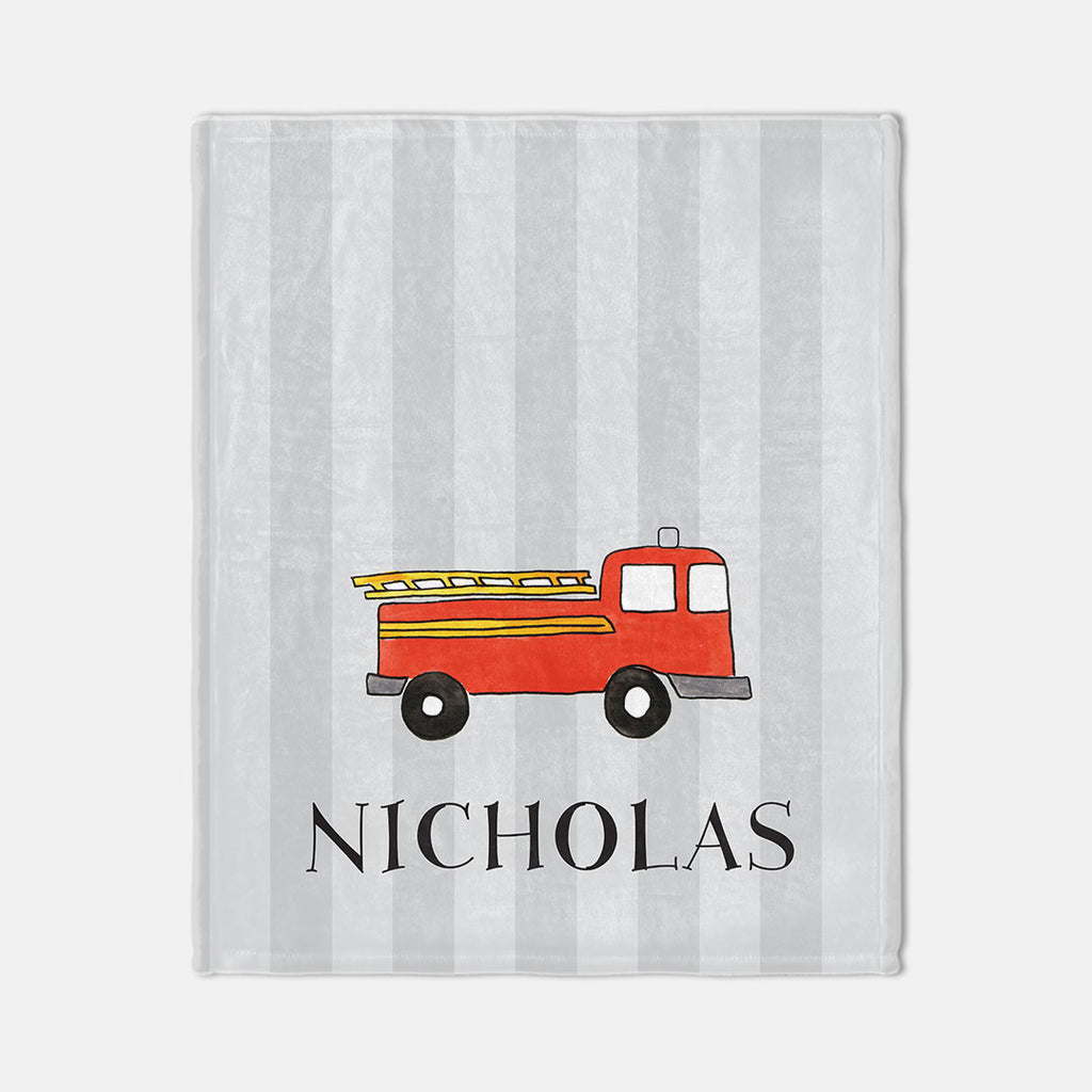 Firetruck Cozy Blanket