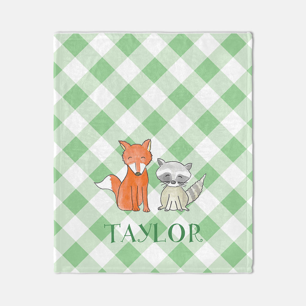 Forest Friends Cozy Blanket