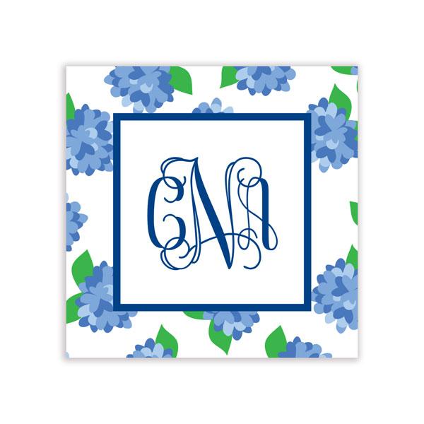 Blue Hydrangea Gift Stickers - Kelly Hughes Designs