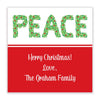 Boxwood Peace gift sticker - Kelly Hughes Designs