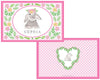 Bunny Love placemat - Kelly Hughes Designs