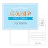 Camp Letters Postcard - Kelly Hughes Designs