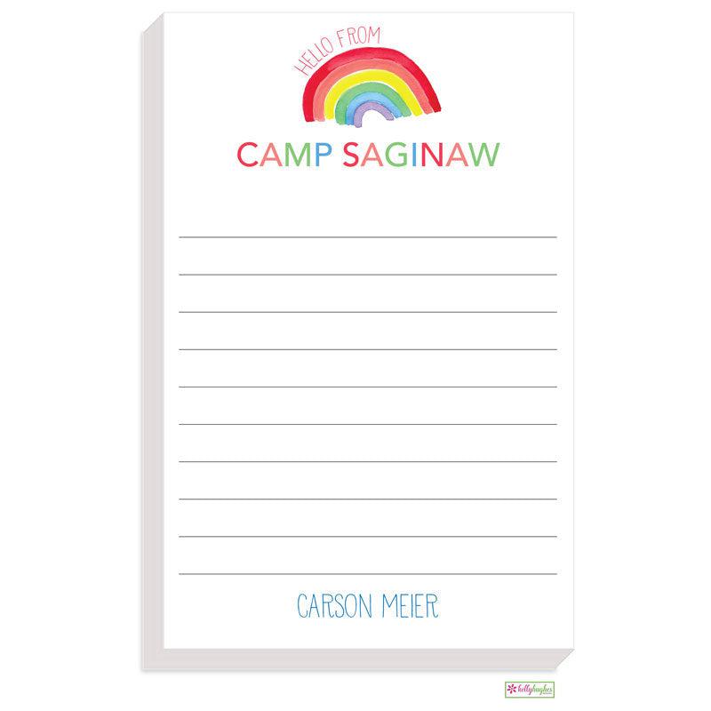 Camp Rainbow Notepad - Kelly Hughes Designs