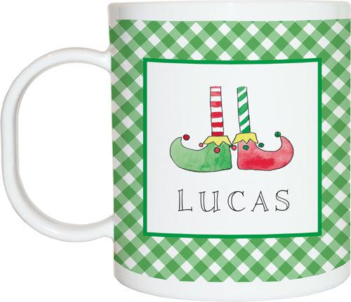 Christmas Elf Kids Dinnerware - Kelly Hughes Designs