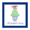 Christmas Topiary gift sticker - Kelly Hughes Designs