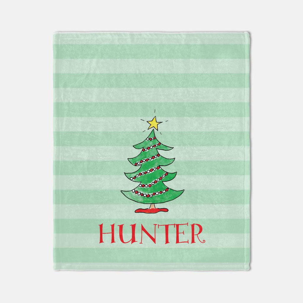 Christmas Tree Cozy Blanket - Kelly Hughes Designs