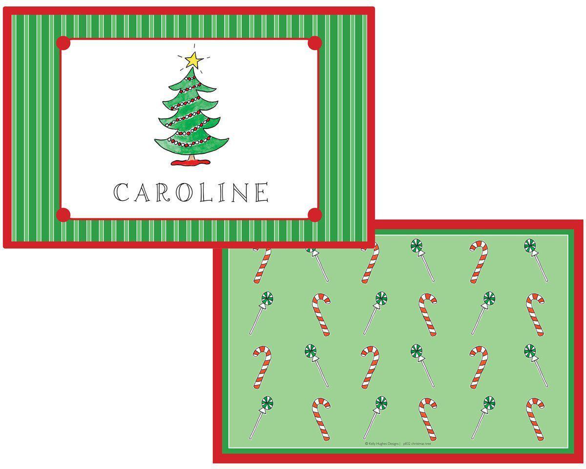 Christmas Tree Kids Dinnerware - Kelly Hughes Designs