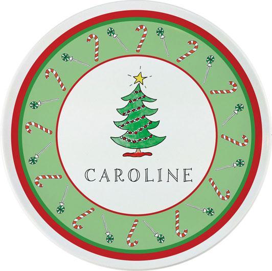 Christmas Tree Kids Dinnerware - Kelly Hughes Designs