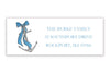 Coastal Holiday address label - Kelly Hughes Designs