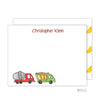 Construction Kids Flat Note Cards - Kelly Hughes Designs