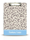 Cream Leopard Clipboard - Kelly Hughes Designs