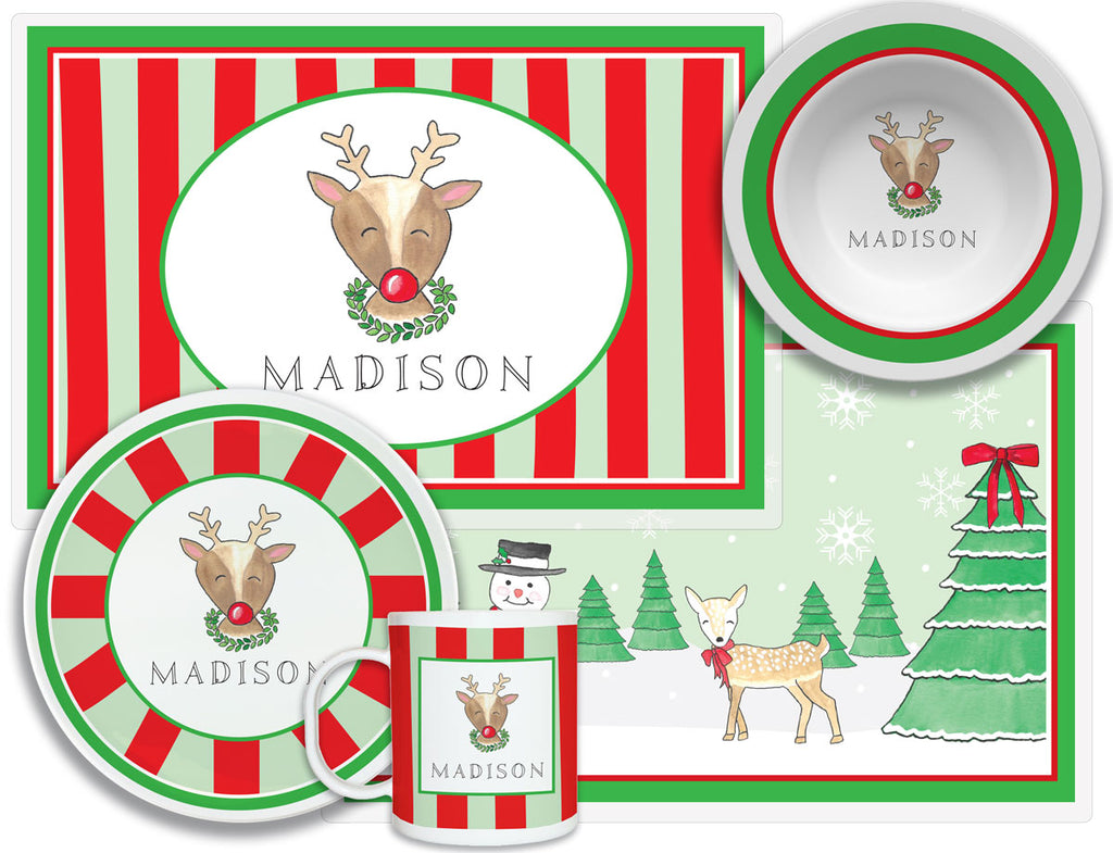 Reindeer Fun Kids Dinnerware