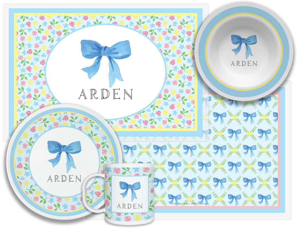 Blooms and Bows Kids Dinnerware