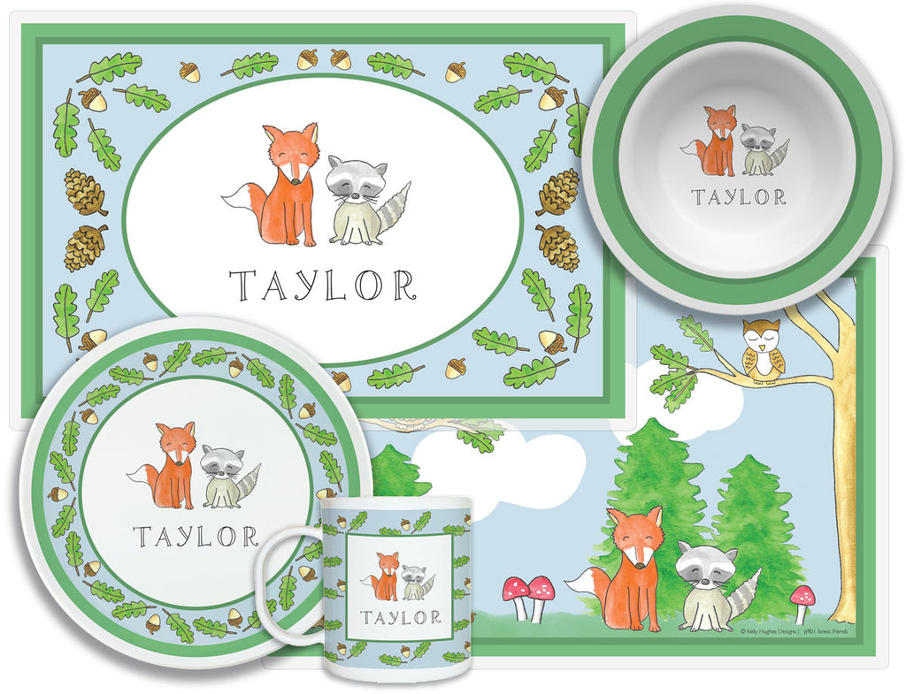 Forest Friends Kids Dinnerware