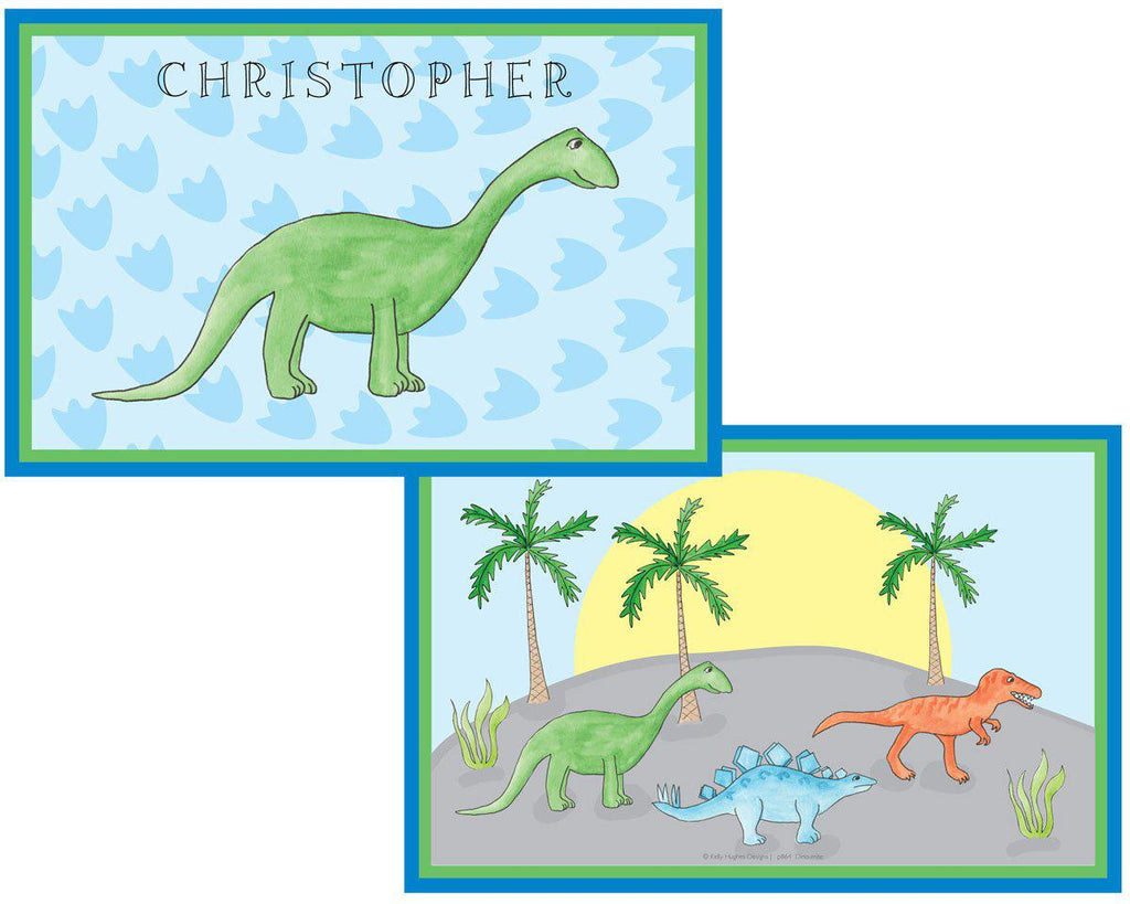 Dinomite placemat - Kelly Hughes Designs