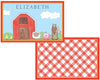 Down on the Farm placemat - Kelly Hughes Designs