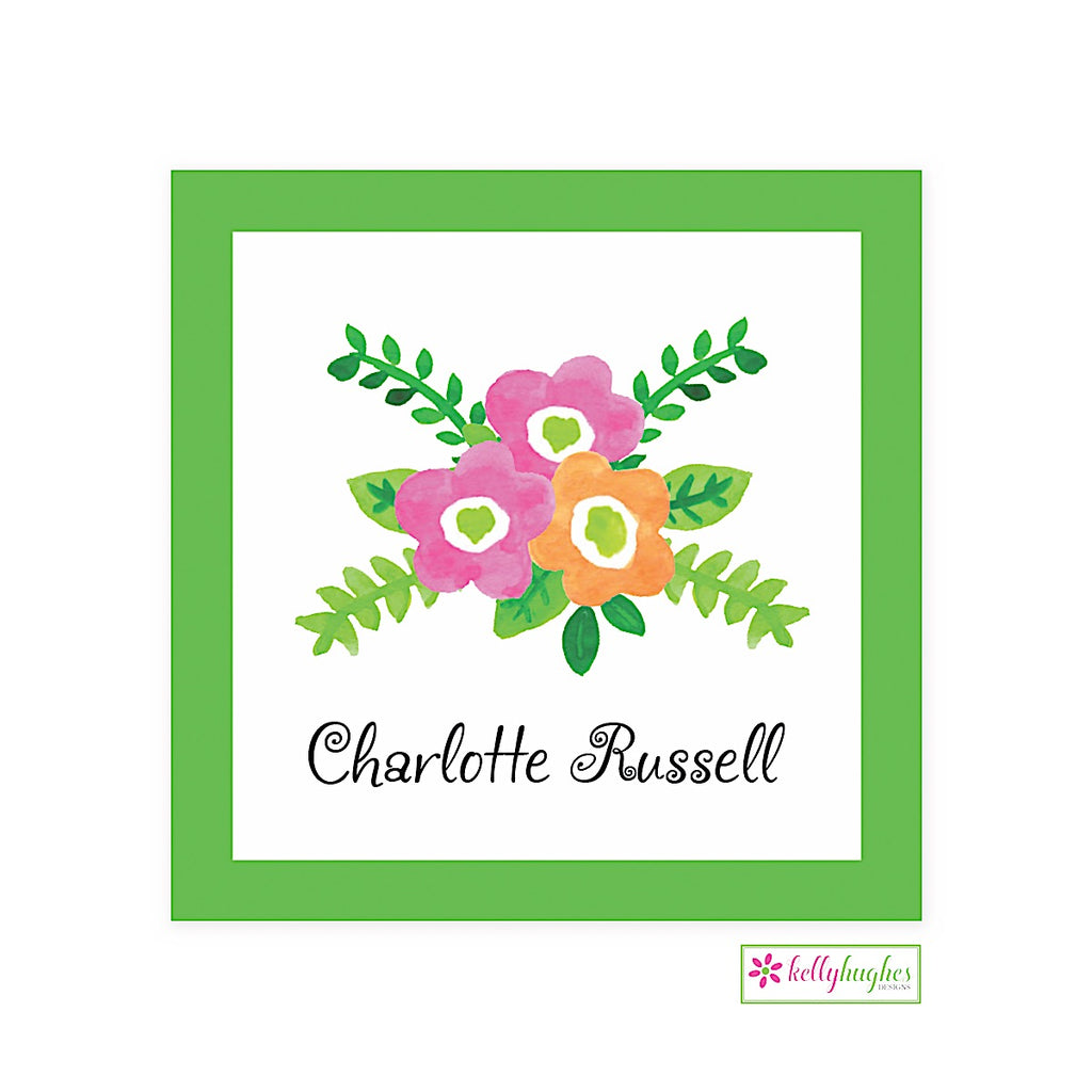 Field Flowers Kids Calling Card