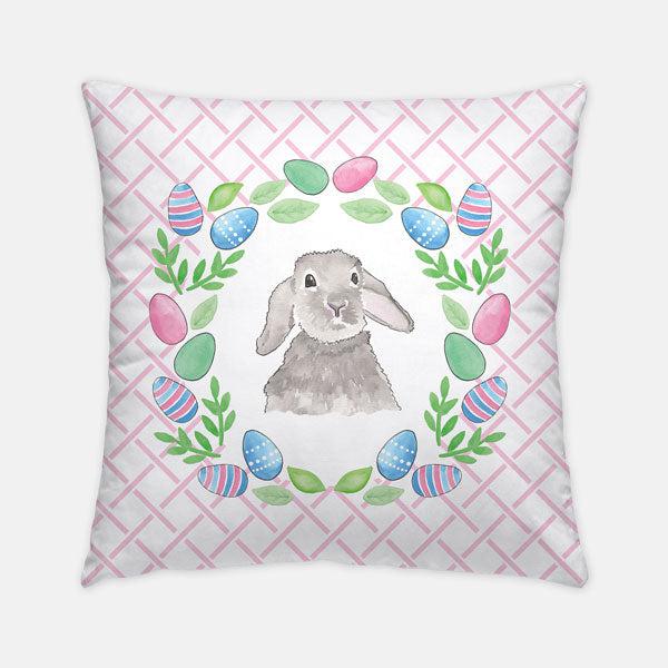 Easter Crest Pink pillow - Kelly Hughes Designs