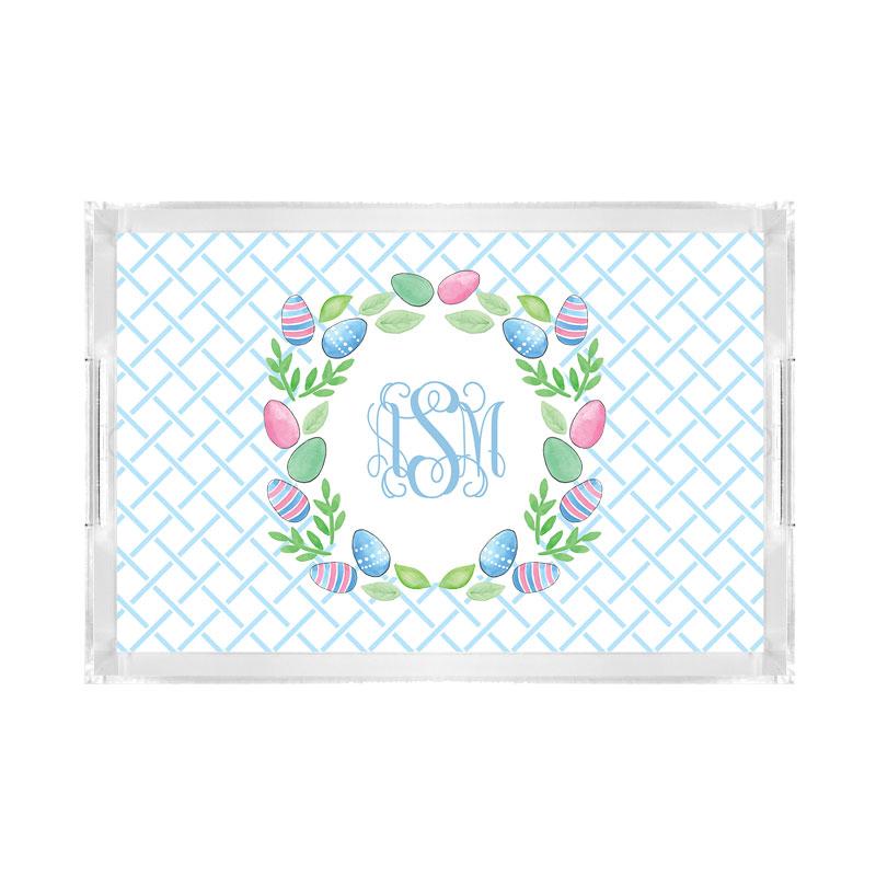 Easter Crest Serving Tray - Kelly Hughes Designs