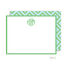 Athens Green Flat Note Cards