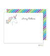 Unicorn Dream Kids Flat Note Cards