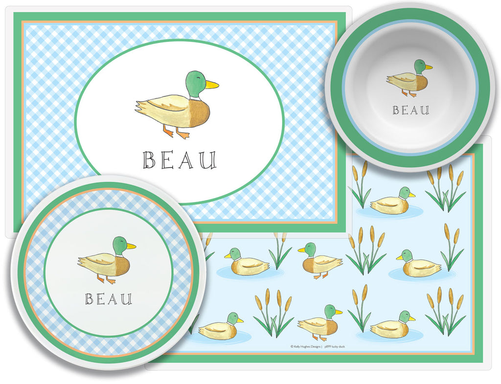 Lucky Duck Kids Dinnerware