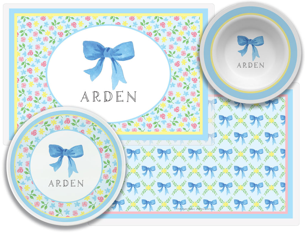 Blooms and Bows Kids Dinnerware