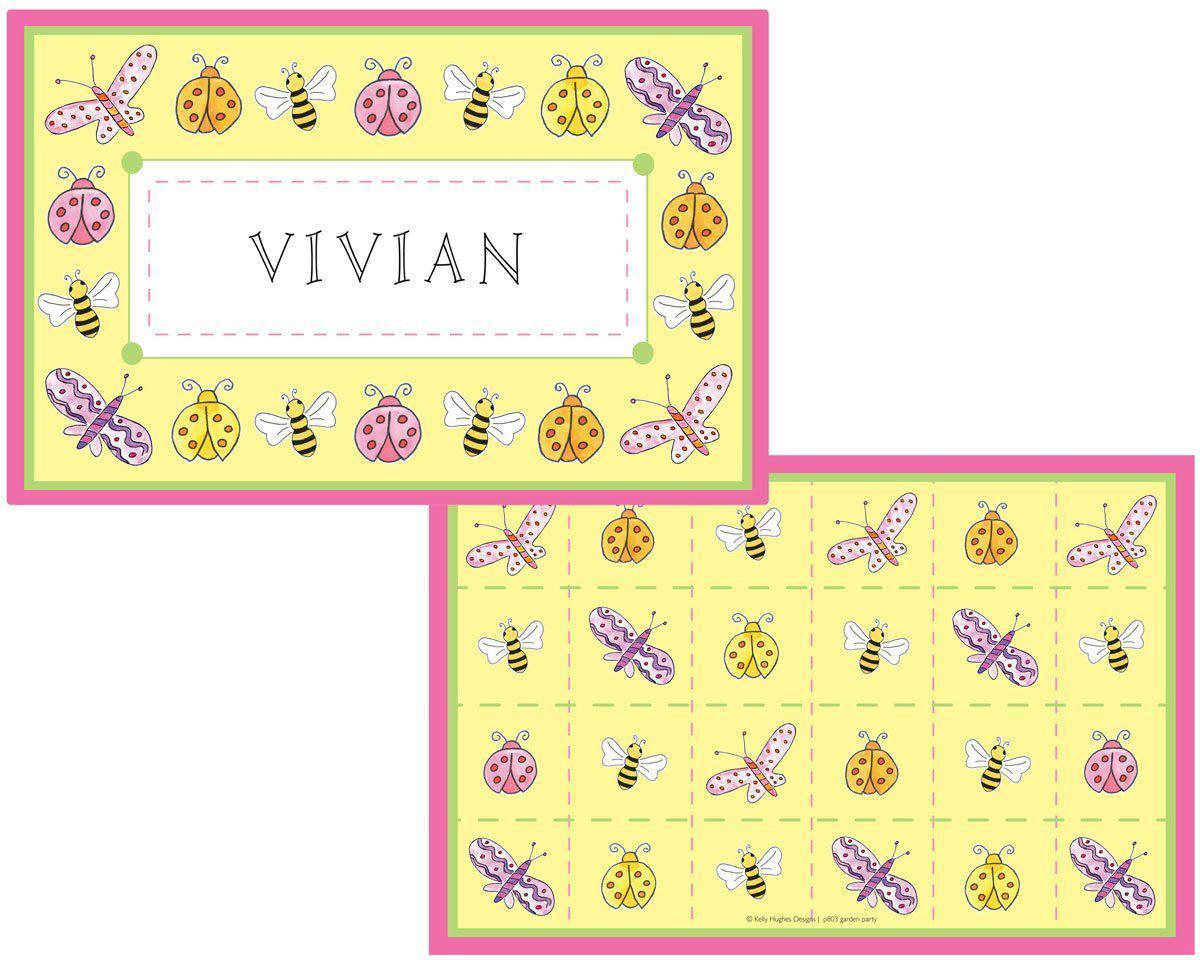 Garden Party Kids Dinnerware - Kelly Hughes Designs