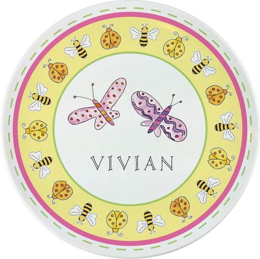 Garden Party Kids Dinnerware - Kelly Hughes Designs