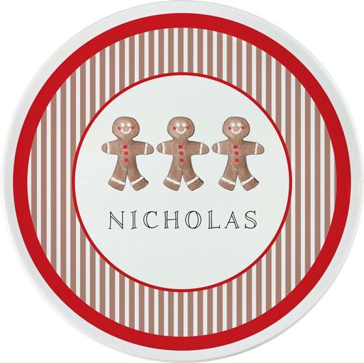 Gingerbread Kids Dinnerware - Kelly Hughes Designs