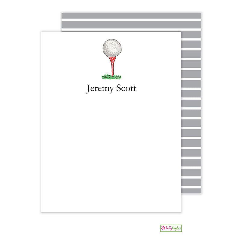 Golf Nut Flat Note Cards – Kelly Hughes Designs