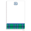 Green Plaid Notepad - Kelly Hughes Designs