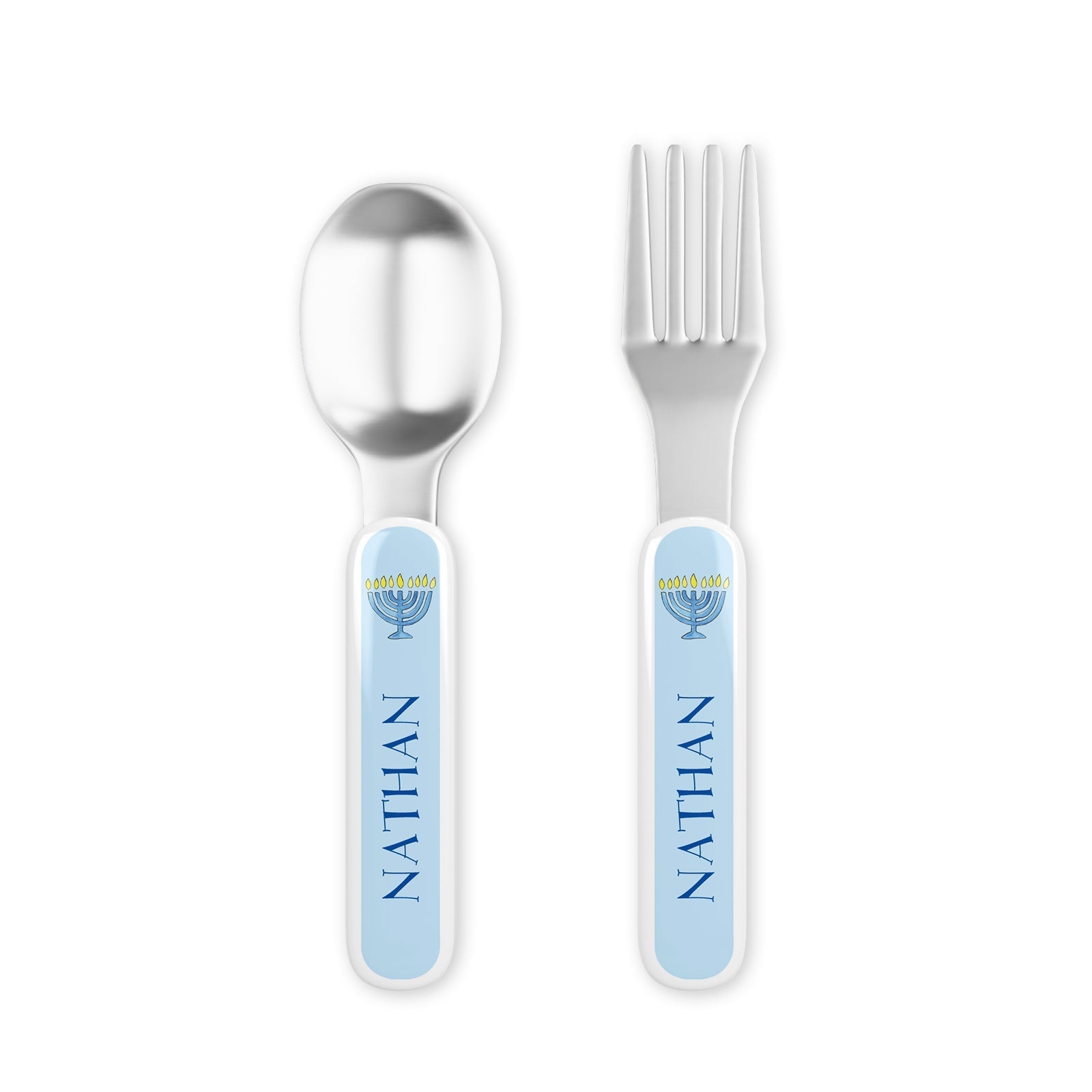 Happy Hanukkah Kids Dinnerware - Kelly Hughes Designs