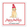 Happy Howlidays gift sticker - Kelly Hughes Designs