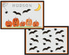 Haunted Halloween placemat - Kelly Hughes Designs