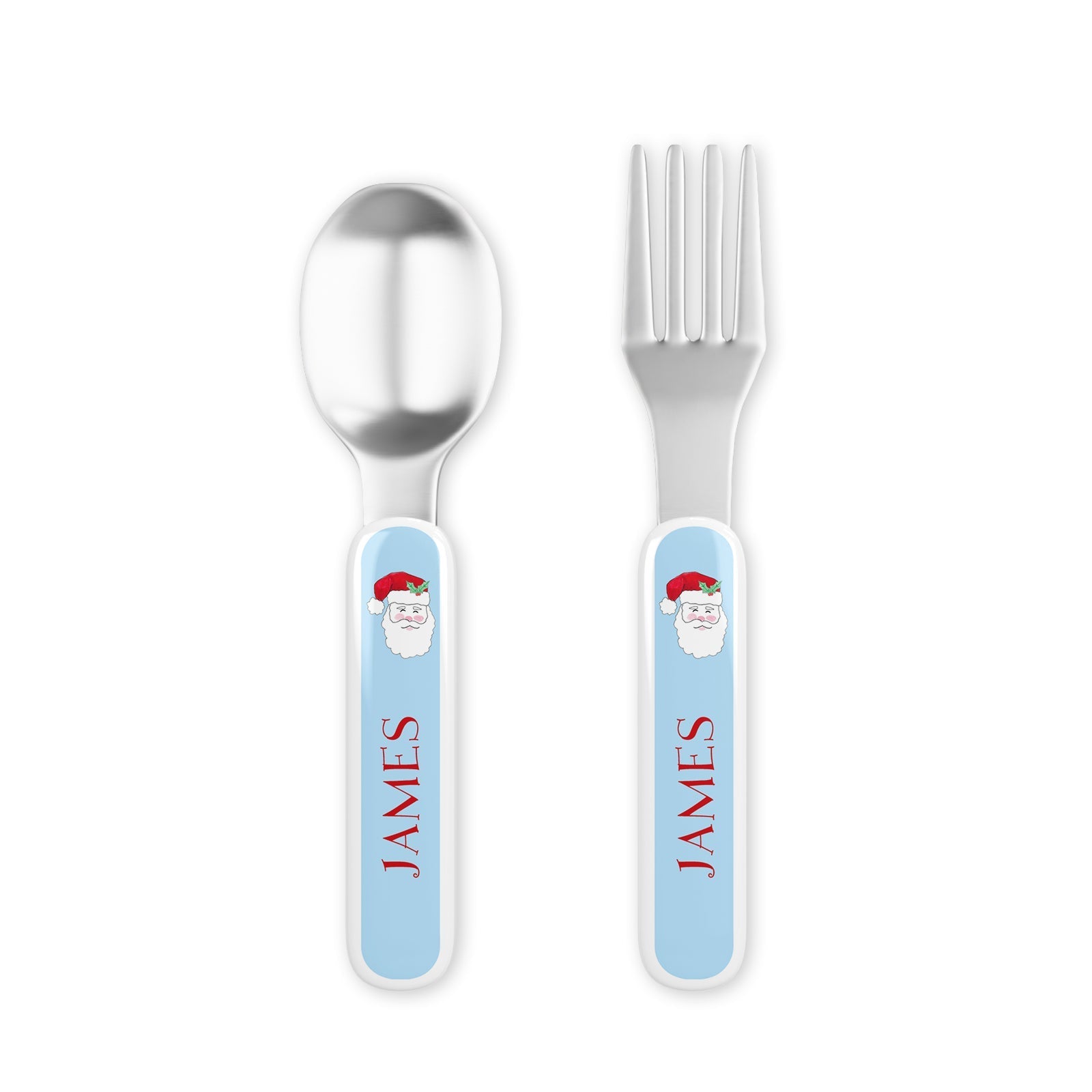 Jolly St. Nick Kids Dinnerware - Kelly Hughes Designs